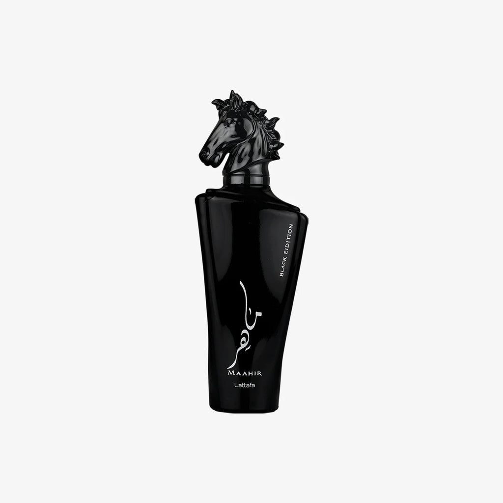 Lattafa Maahir Black Edition Eau de Parfum 100 ml – Unisex Amber Spicy Signature