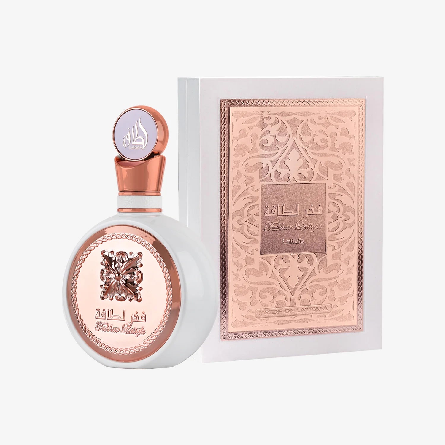 Lattafa Fakhar White Eau de Parfum 100 ml – Feminine Floral & Fruity Scent