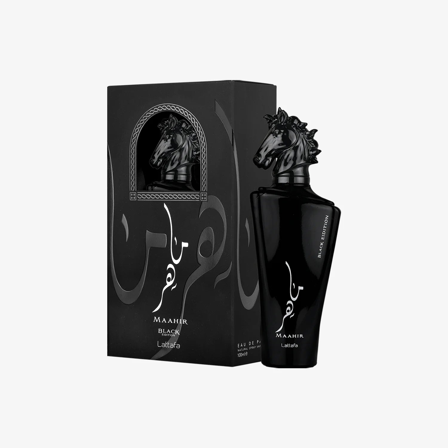 Lattafa Maahir Black Edition Eau de Parfum 100 ml – Unisex Amber Spicy Signature