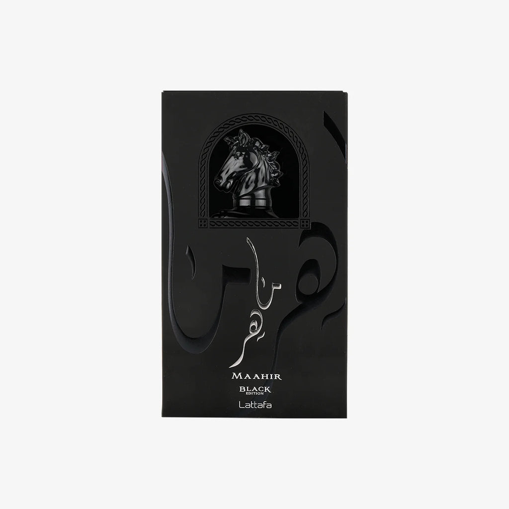Lattafa Maahir Black Edition Eau de Parfum 100 ml – Unisex Amber Spicy Signature