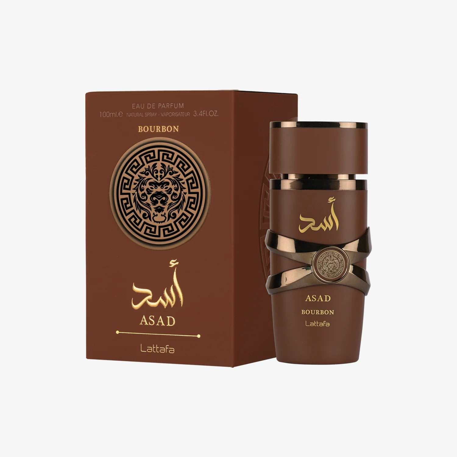 Lattafa Asad Bourbon Eau de Parfum 100 ml – Spicy Gourmand Masculine Signature