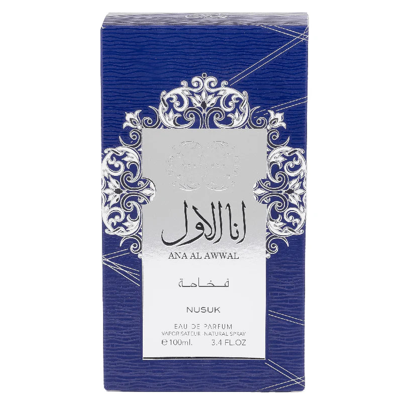 Nusuk Ana Al Awwal Blue Eau de Parfum 100 ml – Arabic Citrus‑Spice for Men